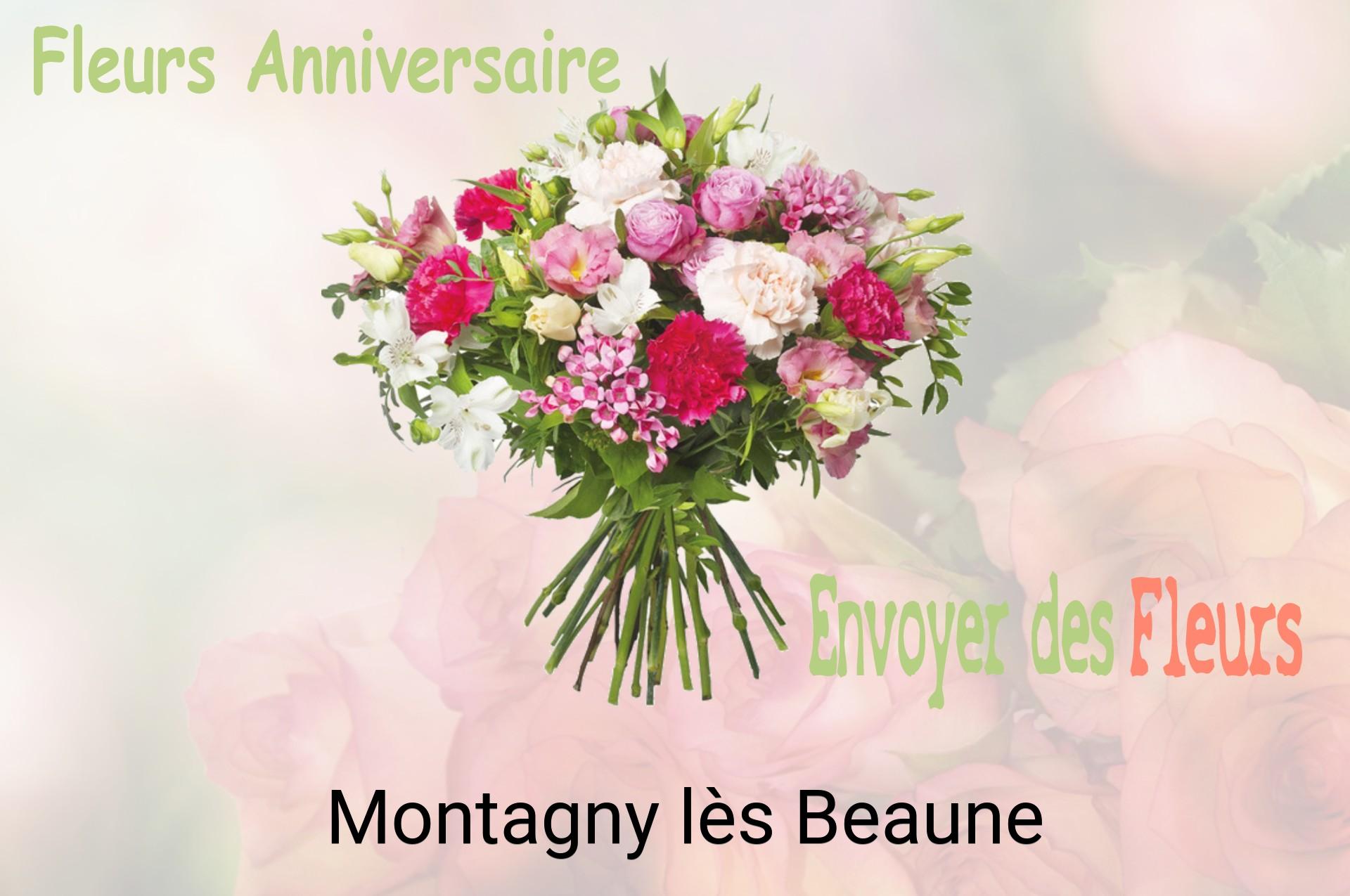 Bouquet de fleurs d’anniversaire livré à Montagny-lès-Beaune